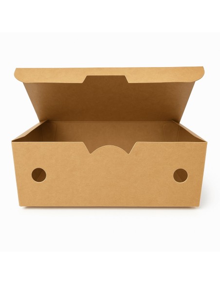 ▶️Caja para fritos Mediana 500 cc 135X85X51mm. (500 Uds.)