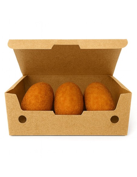 ▶️Caja para fritos Mediana 500 cc 135X85X51mm. (500 Uds.)