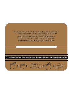 ▷ Fecho para Saco de Papel 19,5x15 cm - Envio 24h.