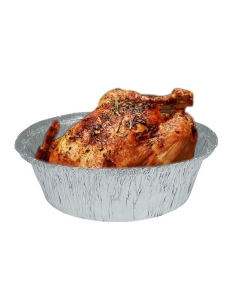▷ Recipientes de Alumínio Económicos Para Frango Assado 1900cc - Envio 24h.