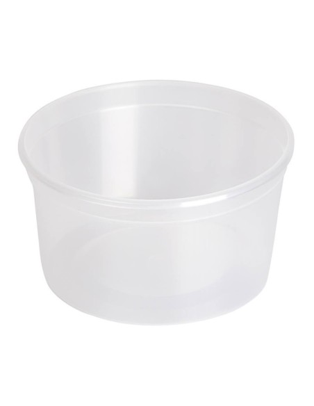 ▷ Recipiente Transparente + Fecho Hermético 500 cc com Tampa - Envio 24h.
