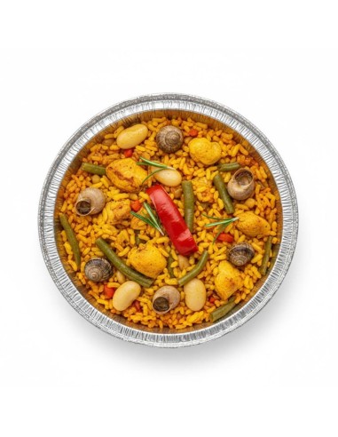 ✅ Envase de Aluminio Redondo para Paella - Envío 24h.