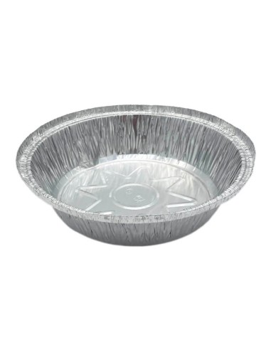 ✅ Envase de Aluminio Redondo para Paella con Tapa - Envío 24h.