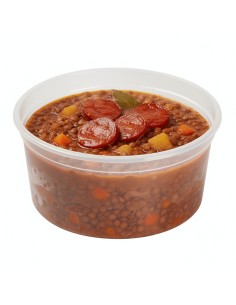 ▷ Recipiente de Plástico com Fecho Hermético 450 ml - Entrega em 24h. 2