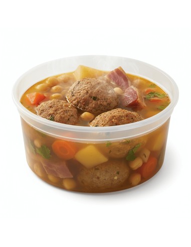 ▷ Recipiente de Plástico com Fecho Hermético 450 ml - Entrega em 24h.