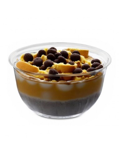 ▷ Copa de Plástico para Postres 220 cc mas Tapa - Envío 24h.