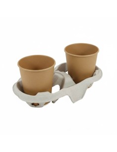 ▷ Porta-copos de Cartão para Levar 2 Bebidas - Envio 24h. ✅✅ 2