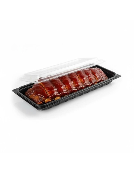 ▷ Bandeja para Costela Negra Descartável - Envio 24h.