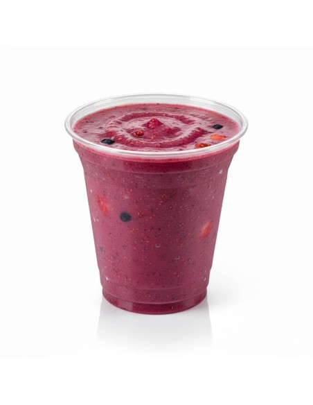 ▷ Vaso de Plástico con Tapa para Batidos 364 cc - Envío 24h. ✅✅
