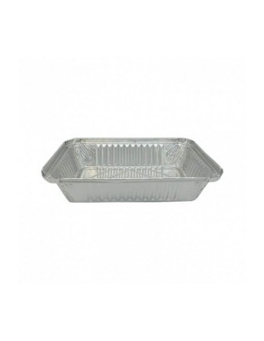 ▷ Pack Envase de Aluminio Rectangular 980 cc + Tapa - Envío 24h.