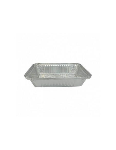 ▷ Pack Envase de Aluminio Rectangular 980 cc + Tapa - Envío 24h.