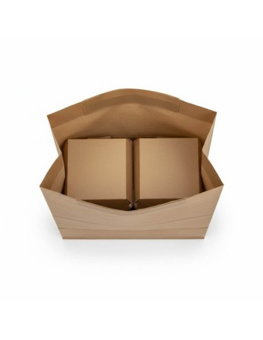 ▷ Bolsa de Papel Kraft Sin Asas 25+15X43,5 cm - Envío 24h.