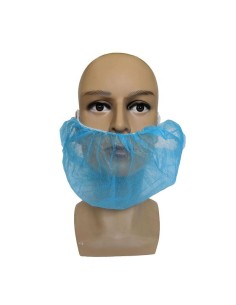 ▷ Cobertura de Barba Descartável Azul - Envio em 24h.
