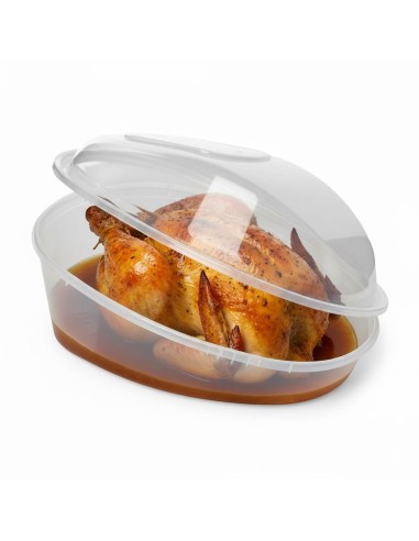 ▶︎ Embalagem transparente para frango 242x181x112 mm. (90 Unidades)