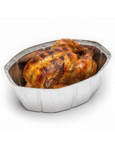 ▷ Envases de Aluminio para Pollo a la Brasa mas Tapa - Envío 24 h. 2