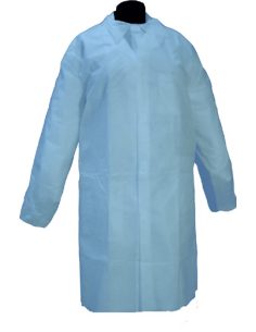 Bata Descartável Azul Polipropileno - Envio 24h.