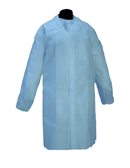 Bata Desechable Azul Polipropileno - Envío 24h.