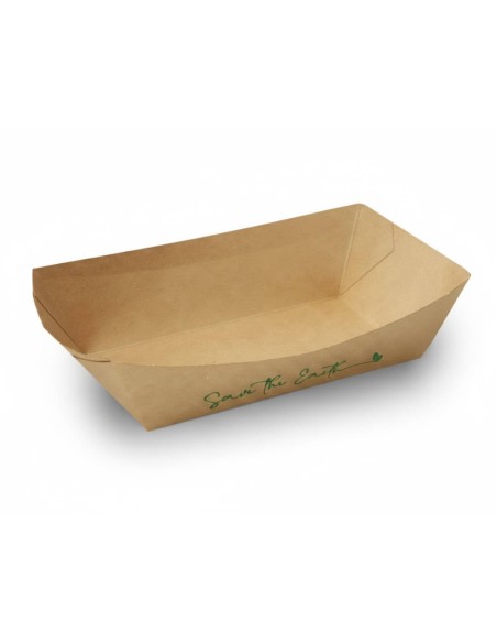 ▷ Bandejas de Papel Desechables para Alimentos 680 cc - Envío 24h.