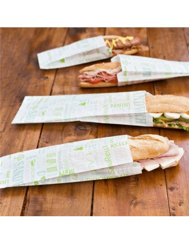 ▷ Bolsa de Papel para Bocadillo - Envío 24h - Envases del Mediterráneo
