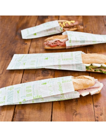 ▷ Saco de Papel para Sanduíche - Envio 24h - Envases del Mediterráneo