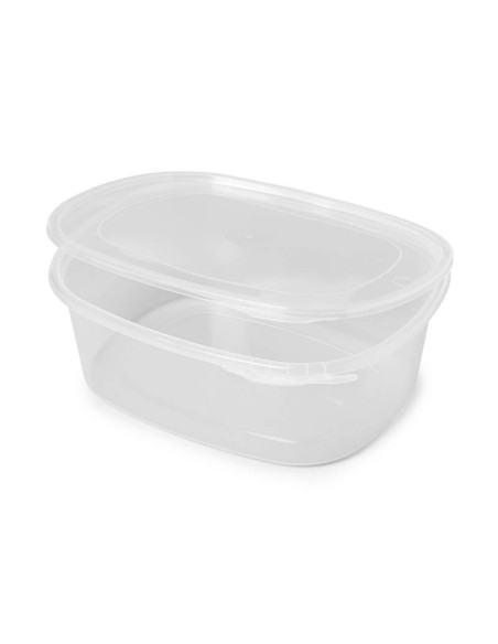 ▷ Envases de Plástico para Microondas Ovalado 2.000 cc - Envío 24h.
