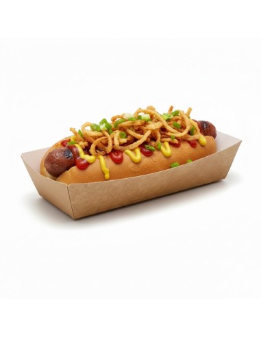 ? Bandeja Papel Hot Dog 17×55×4 cm | Envases Hot Dogs