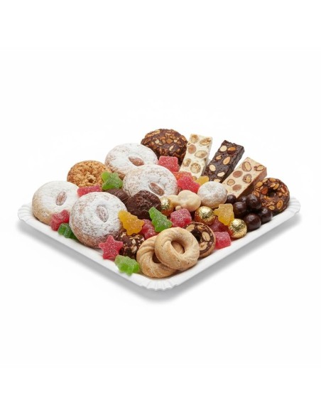?️Bandeja de Cartón Blanca 25x34 cm| Bandejas desechables