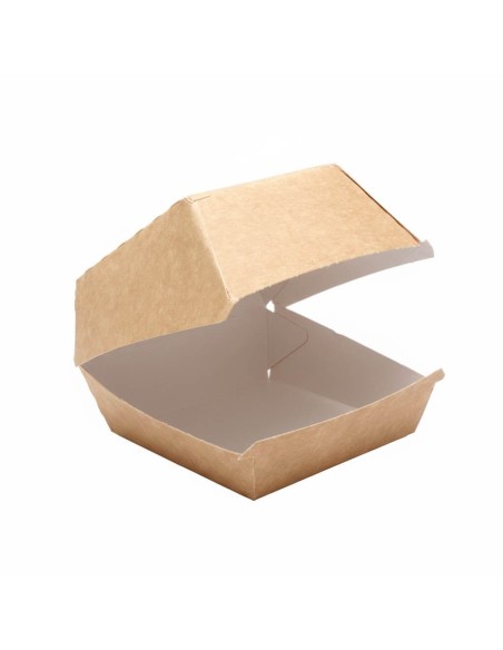 ? Caja Hamburguesa Cartón 12x12x8,5 cm | Envases para Burgers