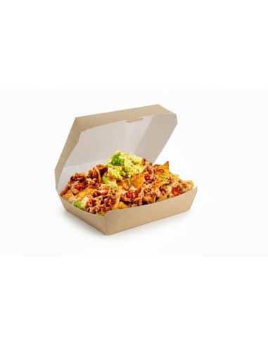 ? Caixa para Hambúrguer em Cartão 12x12x8,5 cm | Embalagens para Burgers