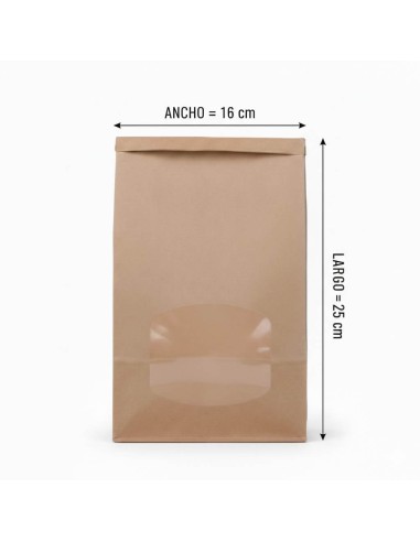 ▶️ Bolsa para fruta antihumedad 16x7x25 cm ??