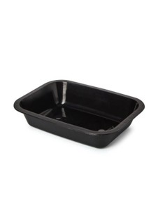 ▷ Bandeja Termosellable Negra 1/8 Gastronor - Envío 24h. ✅✅