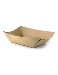 Bandeja de Papel Biodegradável 100 cc - Envio Gratuito 24 horas.