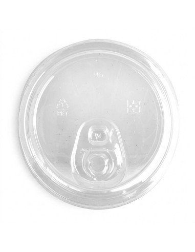▷ Tampa Plana PET com Fecho Ø 95 mm - Envio 24 h.