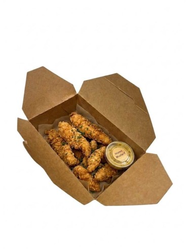 Caixa de Papel Americana para Comida 900 cc - Envio 24h.
