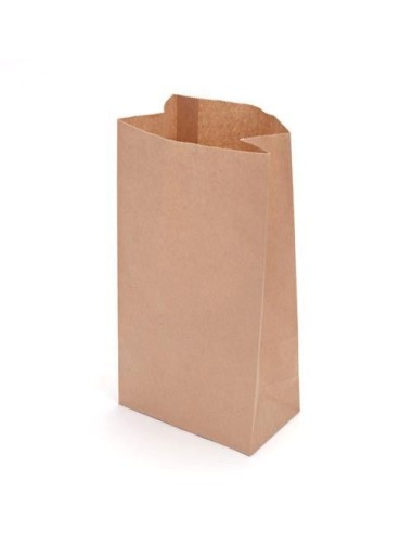 ▷ Bolsa de Papel Kraft Sem Alças Americana 18X10X34 cm - Entrega 24h.