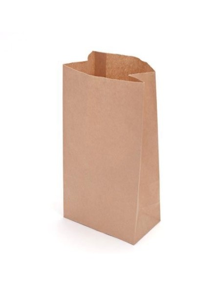 ▷ Bolsa de Papel Kraft Sem Alças Americana 18X10X34 cm - Entrega 24h.