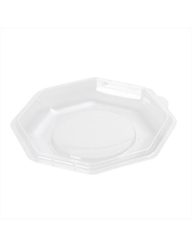 ▷ Tampa de Recipiente de Plástico Preto para Saladas 500 cc - Envio 24h.