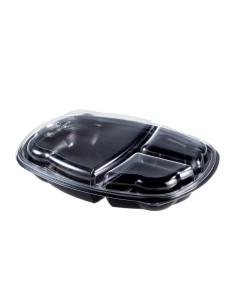 ▷ Tapa Envase de Plástico Dos Compartimentos - Envío Gratuito 24h.