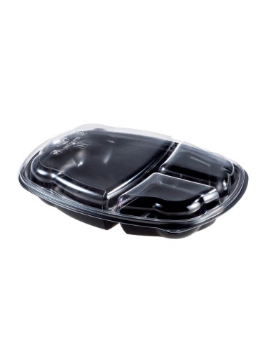 ▷ Tapa Envase de Plástico Dos Compartimentos - Envío Gratuito 24h.