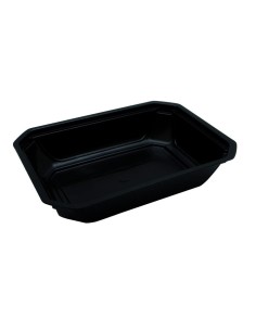 ▷ Bandeja Termosselável Preta 900 cc - Envio gratuito 24h.