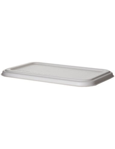 ▷ Tapa de Caña de Azúcar Compostable 210x140x5mm - Envío 24h.