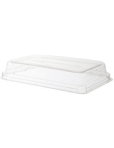 ▷ Tampa PLA Compostável 210x140x25mm - Envio 24h.