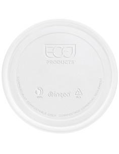 ▷ Tapa para Envase Redondo Biodegrable PLA 235-940ml - Envío 24h.✅✅