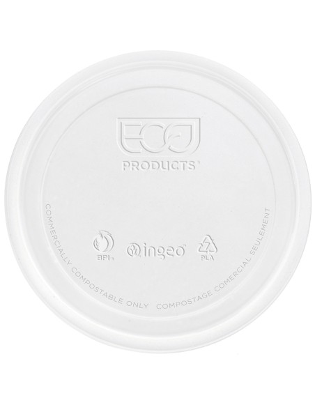 ▷ Tapa para Envase Redondo Biodegrable PLA 235-940ml - Envío 24h.✅✅