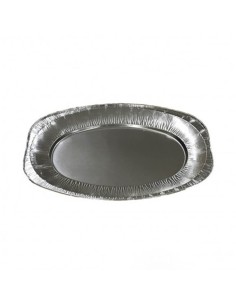 ▷ Bandeja de Alumínio Oval 351X243X21 mm - Envio 24h.