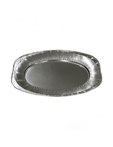 ▷ Bandeja de Aluminio Ovalada 351X243X21 mm - Envío 24h.