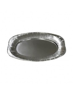 ▷ Bandeja de Alumínio Oval 550X360X20 mm - Entrega 24h
