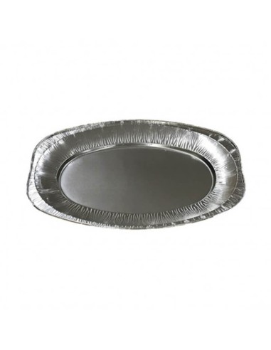 ▷ Bandeja de Alumínio Oval 550X360X20 mm - Entrega 24h