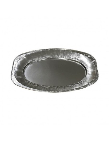 ▷ Bandeja de Alumínio Oval 550X360X20 mm - Entrega 24h