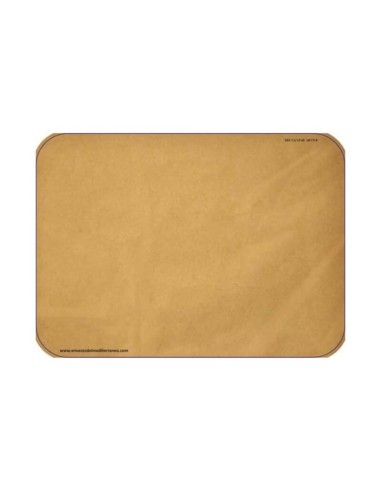 ▷ Tapa de Cartón Marrón para Envases de Aluminio 650 cc - Envío 24h.